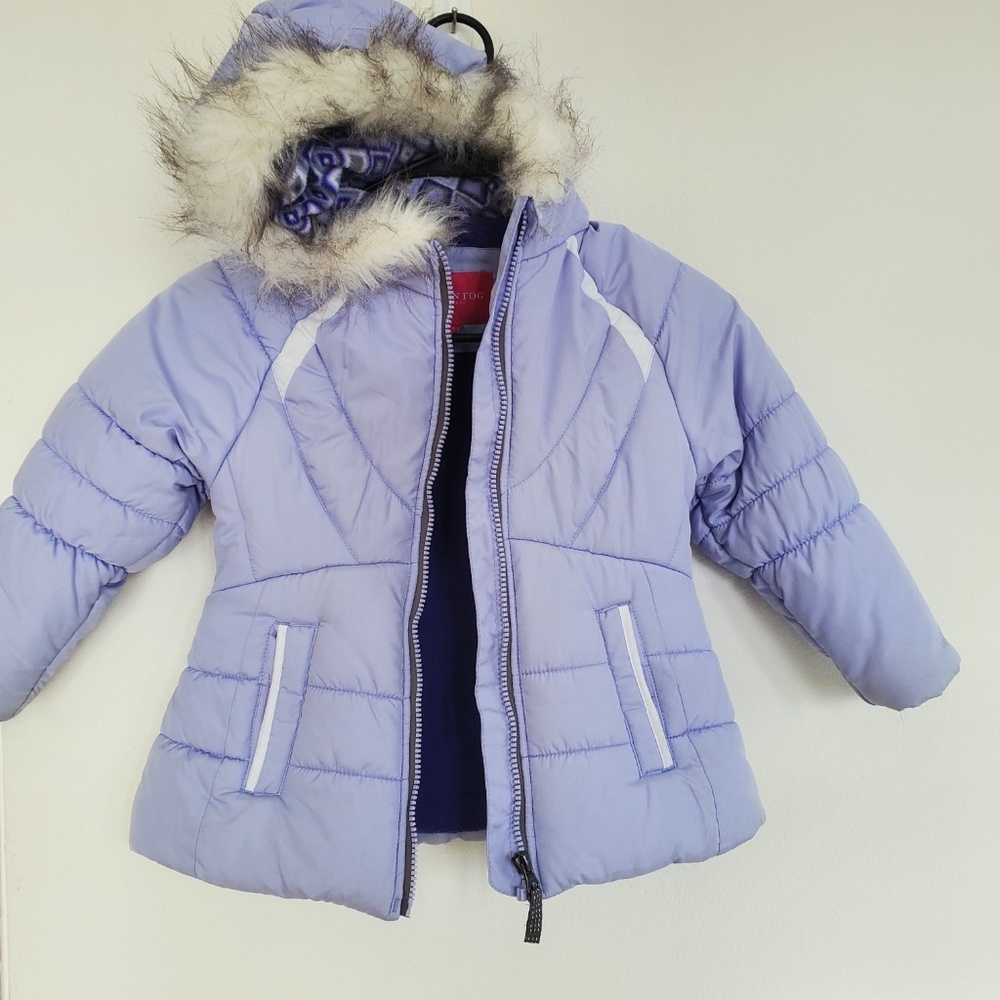 London Fog Purple Winter Coat